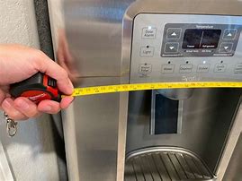 Image result for How to Measure Refrigerator Size