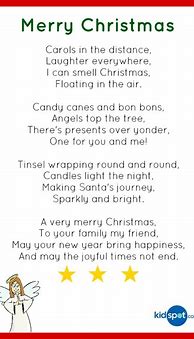 Image result for Christmas Poems That Rhyme