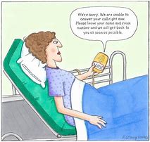 Image result for Funny Postcard Visiting Patient