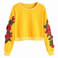 Image result for Adidas Sweatshirt Crop Top with Long Sleeves