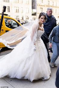 Image result for Selena Gomez wedding dress