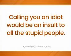 Image result for Super Funny Insults