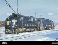 Image result for Bangor and Aroostook RR Boxcars