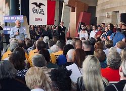 Image result for Joe Biden Iowa Crowd