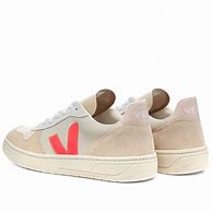Image result for Hot Pink White Veja Sneakers