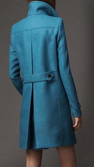 Image result for Blue Wool Coat