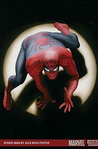 Image result for Watercolor Alex Ross Spider-Man