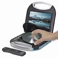 Image result for portable dvd player with remote control
