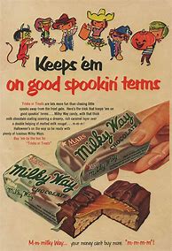 Image result for Halloween Candy Ads