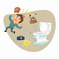 Image result for Clogged Toilet Cartoon
