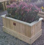 Image result for garden wood planter
