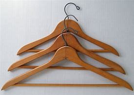 Image result for wooden clothes hanger