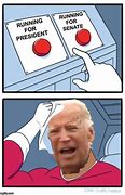 Image result for Two Buttons Biden Sanders