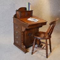 Image result for Antique Davenport Desk