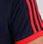 Image result for Yellow Adidas Shirt Red Stripes Men's