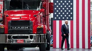 Image result for Biden Tours Truck Factory