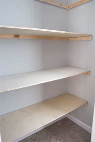 Image result for Building Closet Shelves