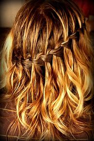 Image result for Wterfall Braid