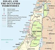 Image result for Map of Israel and Occupied Territories