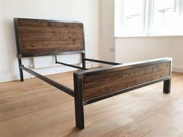 Image result for Steel Furniture Bed