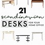Image result for Scandinavian Design Corner Desks