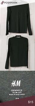 Image result for H&M - Long T-Shirt - Green