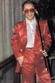 Image result for Elton John Singer Clothes
