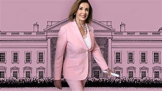 Image result for Nancy Pelosi Modeling Pink Dress