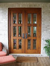 Image result for Wooden French Doors Exterior