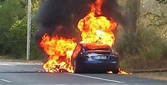 Image result for EV's buring up in the US
