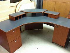 Image result for Curved Corner Office Desk
