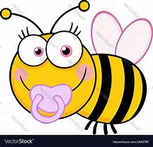 Image result for Cartoon Bumble Bee Baby Girl