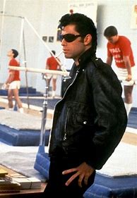 Image result for John Travolta Grease Character Gym Clothes