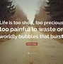 Image result for Life Is Too Short to Waste
