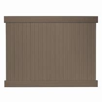 Image result for Brown Vinyl Privacy Fence Panels
