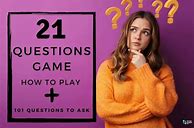 Image result for 21 Questions Game