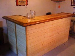 Image result for Wooden Home Bar