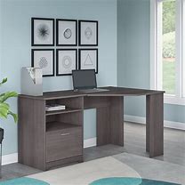 Image result for Grey Corner Desk