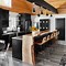 Image result for What Color of Cabinets Match Black Stainless Appliances