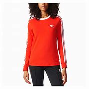Image result for Adidas Red Stripes Shirt