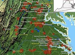 Image result for Civil War Battle Maps Virginia