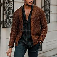 Image result for Wool Cardigan Sweaters for Men