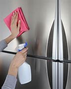 Image result for Stainless Steel Refrigerator Cleaning