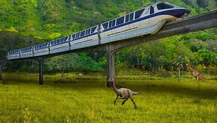 Image result for Jurassic World Train