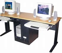 Image result for Dual Computer Desk