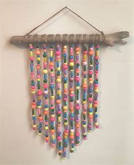 Image result for DIY Beaded Wall Hanging