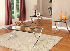 Image result for Glass Coffee Tables and End Tables