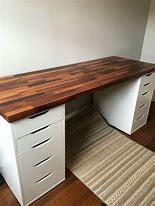 Image result for IKEA Wood Desk