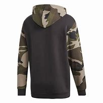 Image result for Adidas Camo Hoodie Black and White
