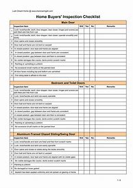 Image result for House Inspection Form